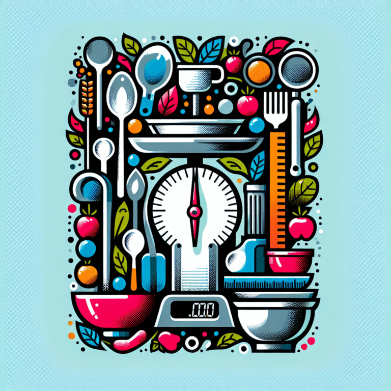 measuring food portions without a scale