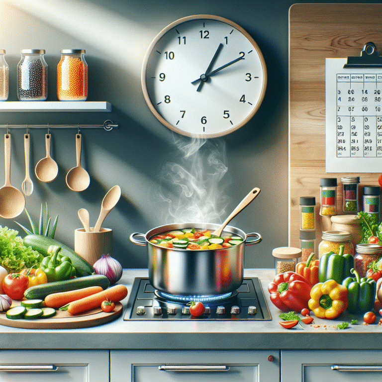 insider tips for cooking healthy on a tight schedule