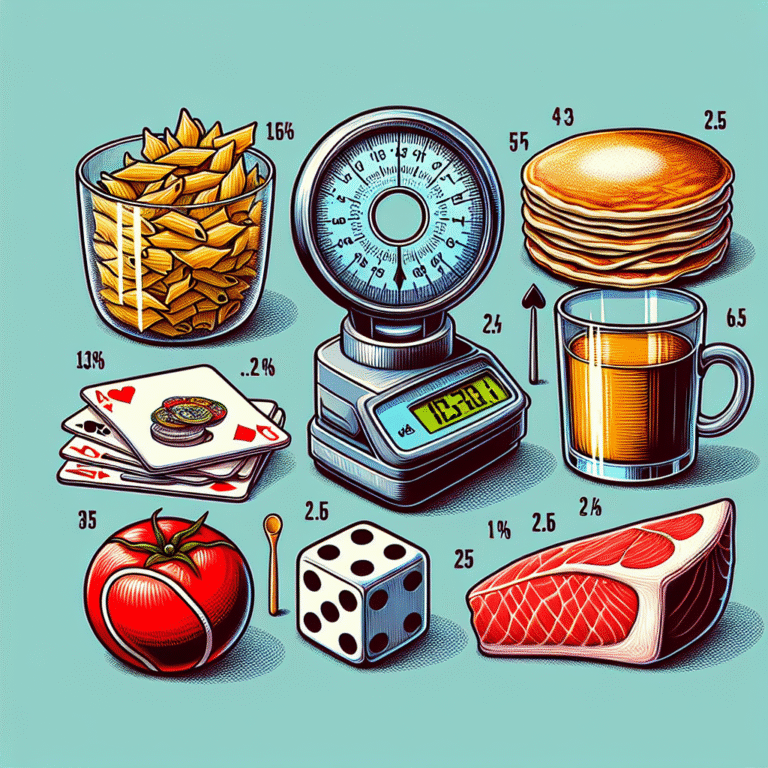 creative methods to measure food portions without scales
