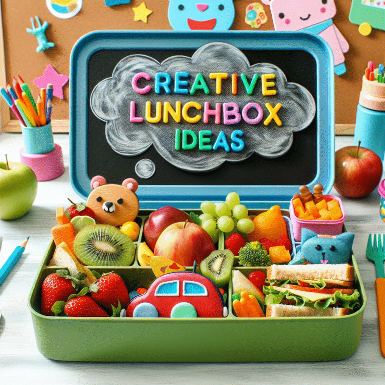 Creative Lunchbox Ideas for Kids