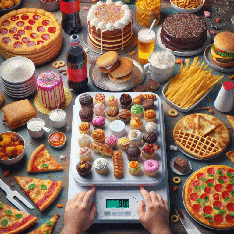 how to handle high-calorie foods with portion control techniques