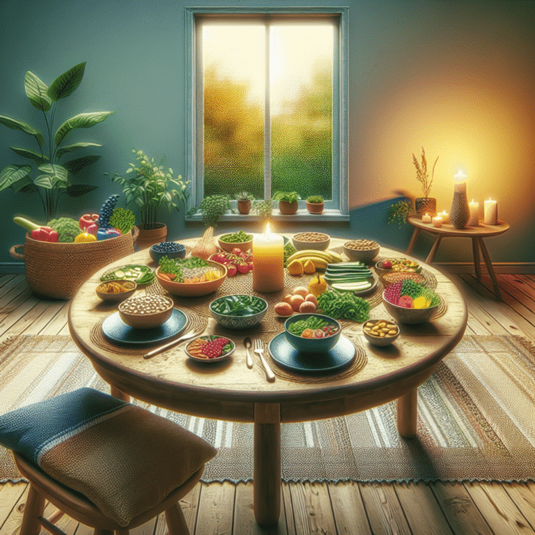 creating a mindful eating environment at home