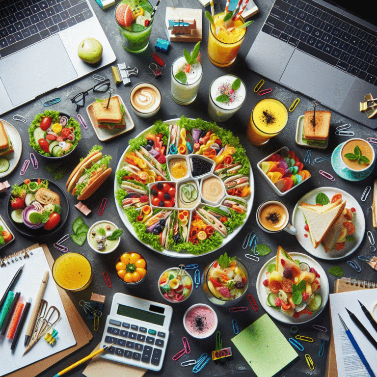 Creative Lunch Ideas for Busy Professionals