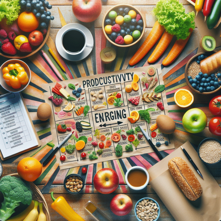 meal planning for energy and focus: maximize your productivity with these simple steps
