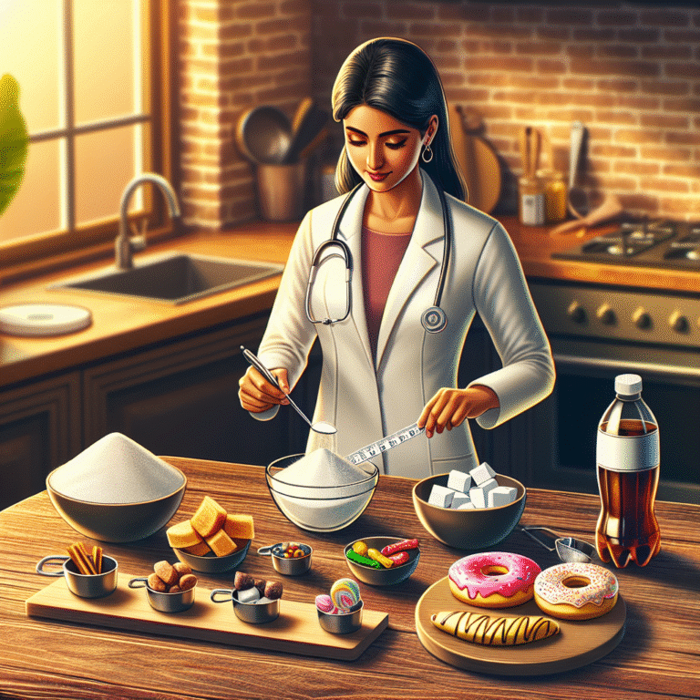 managing sugar intake through proper portion sizes