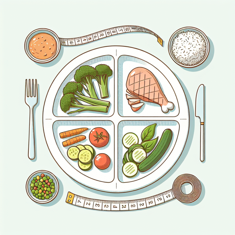 understanding the portion control plate method for better eating habits