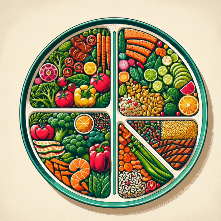 portion control plate method guide