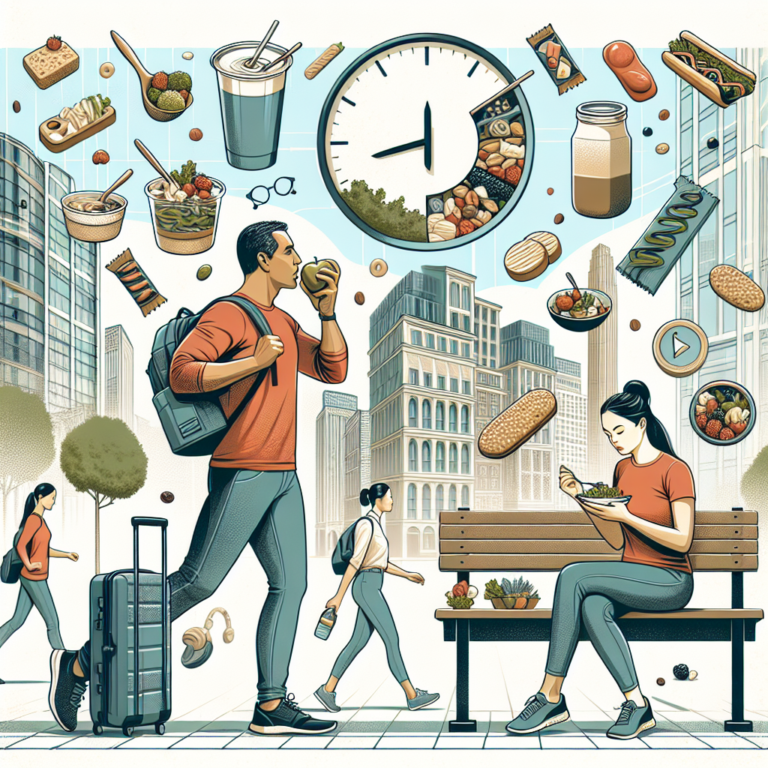 busy lifestyle snacking tips for health