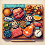 measuring protein portions for meals