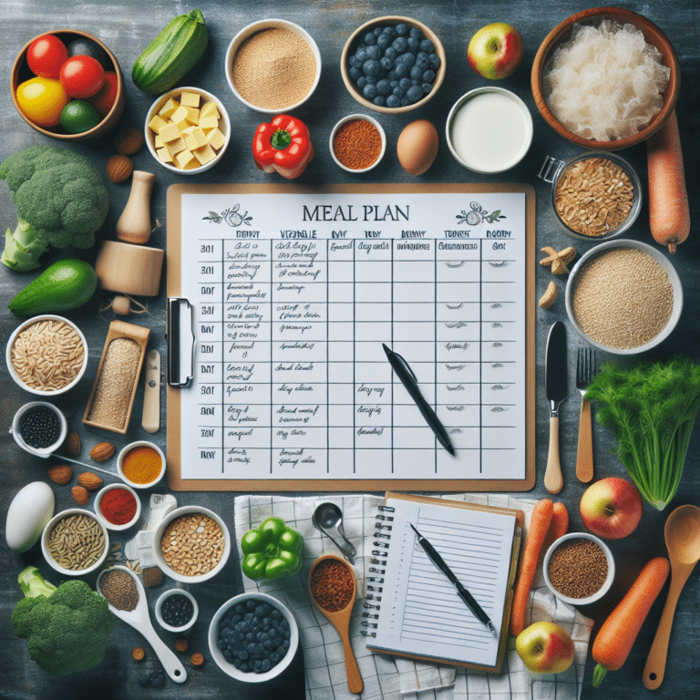 planning meals to reduce food waste