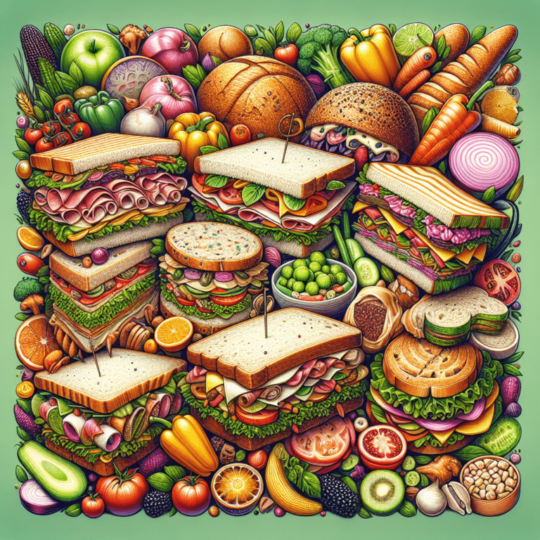 Creative Sandwich Recipes for a Tasty Lunch