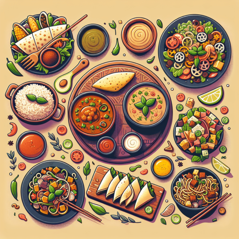 International Lunch Dishes to Spice Up Your Weekday Meals