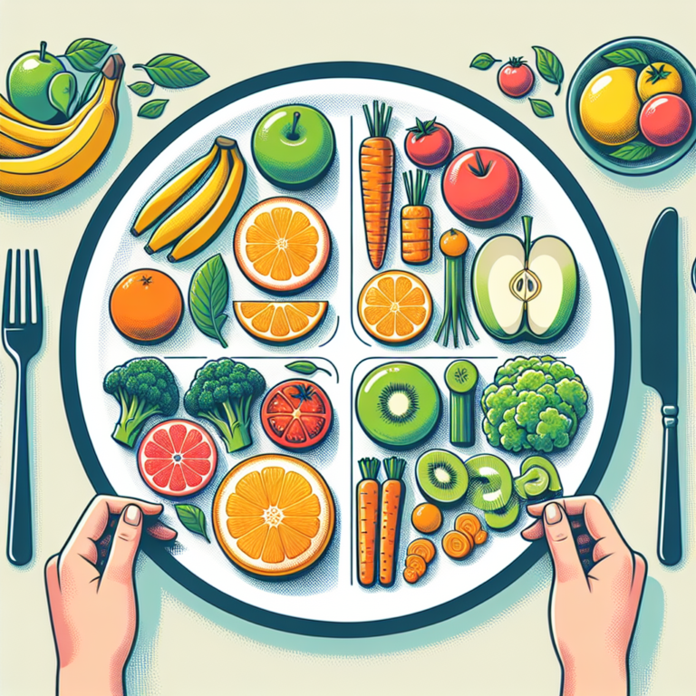 portion sizes for fruits and vegetables