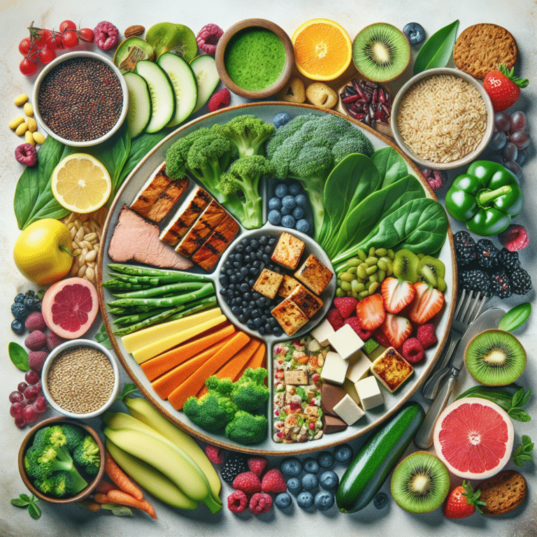 how to create a balanced plate for optimal health