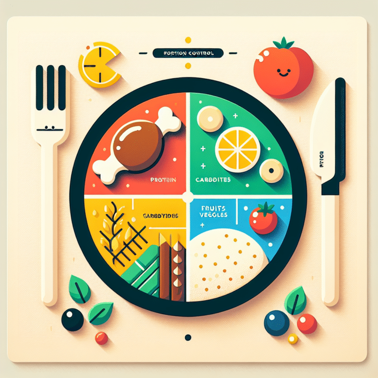 portion control plate method guide