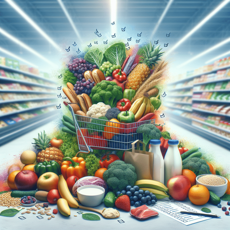 tips for creating healthy grocery lists