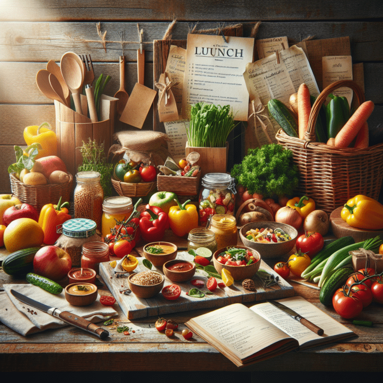 Seasonal Lunch Recipes Using Fresh Ingredients