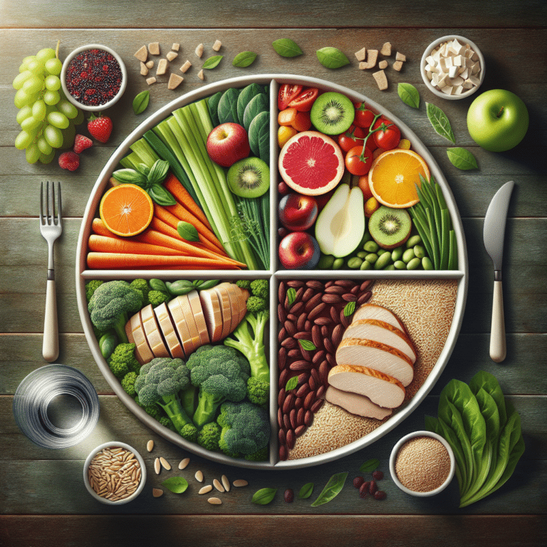 how to create a balanced plate for optimal health