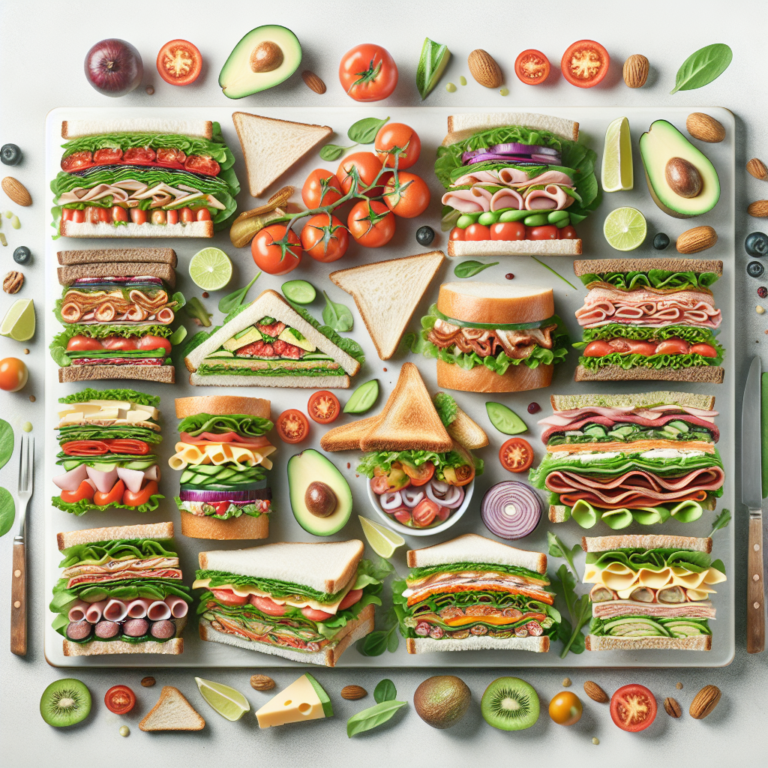 Creative Sandwich Recipes for a Tasty Lunch